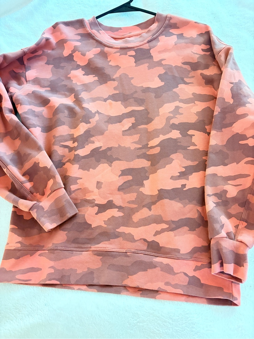 Lululemon Camo Crewneck